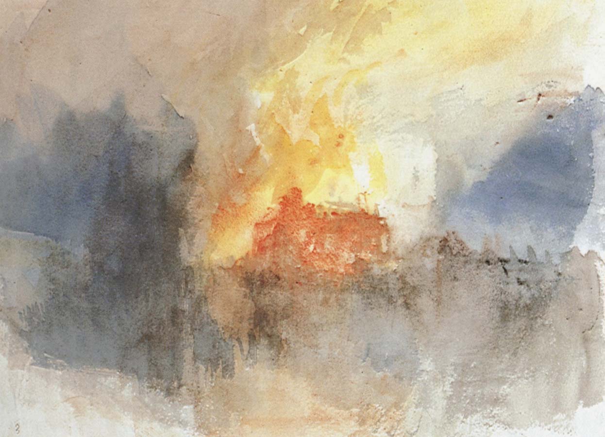 Joseph Mallord William Turner Fire